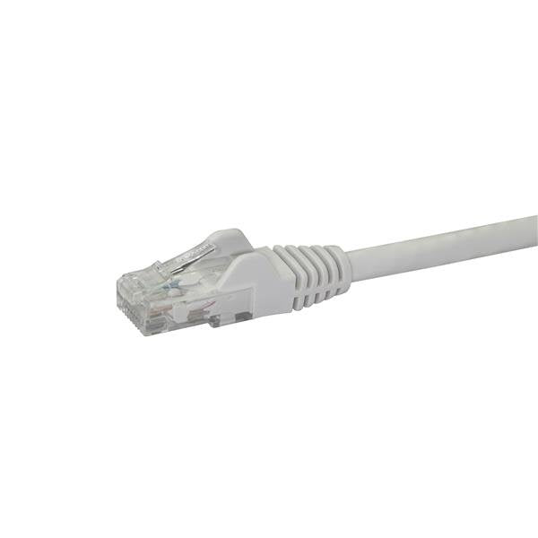 STARTECH CONSIG CABLE DE RED 0.5M BLANCO CAT6 CABL ETHERNET GIGABIT SIN ENGANCHES