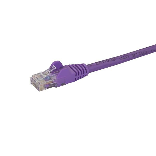 STARTECH CONSIG CABLE DE RED 10M PURPURA CAT6 CABL ETHERNET GIGABIT SIN ENGANCHES