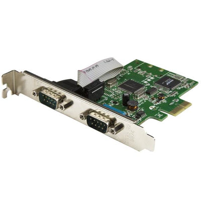 Tarjeta Serial PCI Express StarTech.com PEX2S1050, de 2 Puertos DB9 RS232