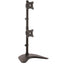 Soporte Vertical de Acero de Servicio Pesado para dos Monitores StarTech, con Base Ajustable VESA para Pantallas de hasta 27 Pulgadas