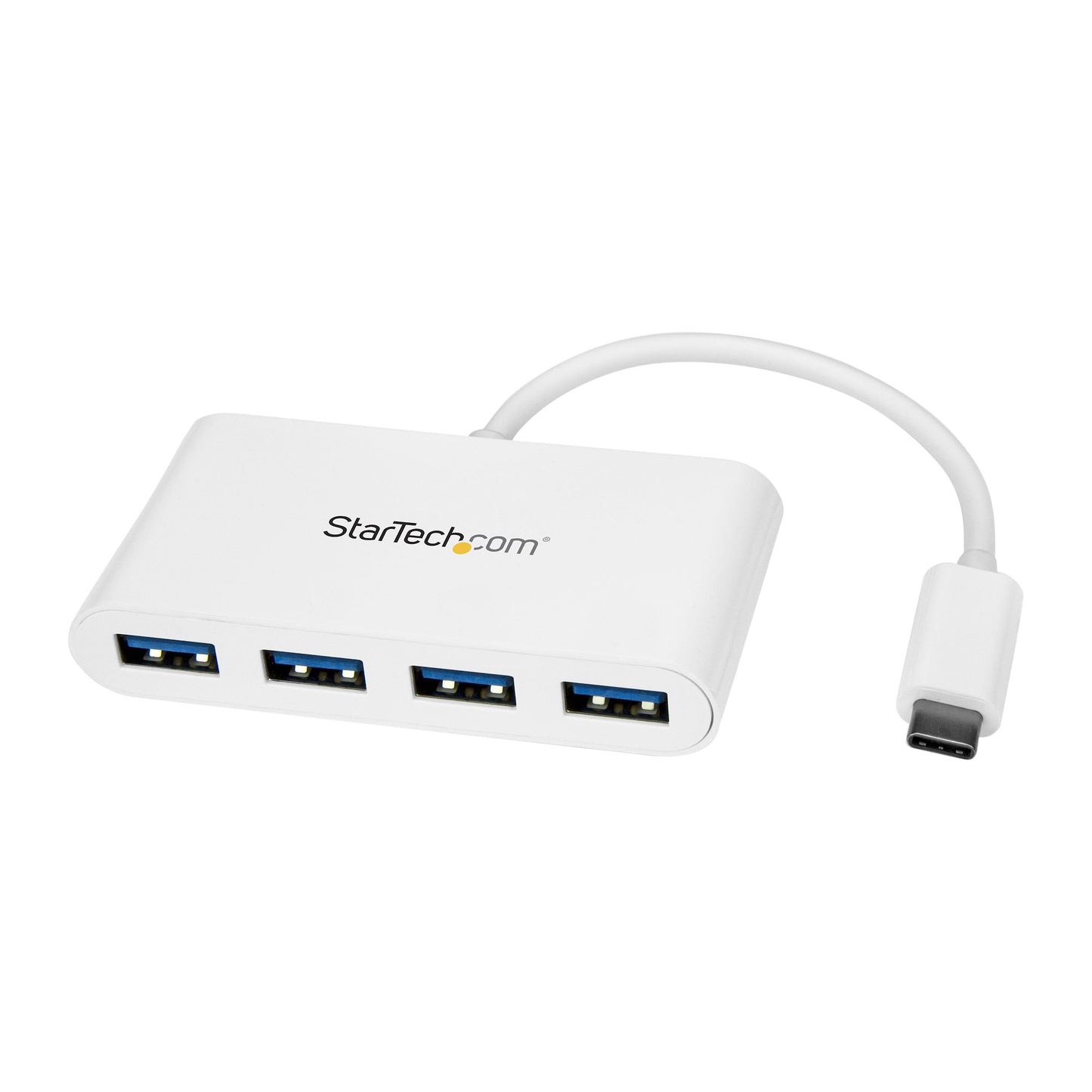 STARTECH CONSIG HUB CONCENTRADOR USB 3.0 USB-C PERP A 4 PUERTOS USB A BLANCO