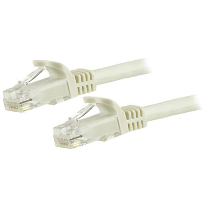 STARTECH CONSIG CABLE RED DE 1.8M BLANCO CAT6 CABL ETHERNET GIGABIT SIN ENGANCHES