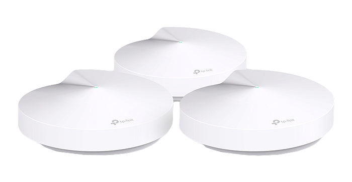 Router TP-Link Ethernet de Banda Dual AC1300 Deco M5 con Wi-Fi Mesh, 1300Mbit/s, 2x RJ-45, 2.4/5GHz - 3 Piezas