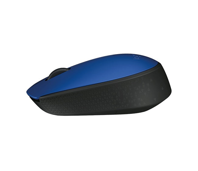 Mouse M170 Logitech, Inalámbrico, USB, 1000DPI, Negro/Azul
