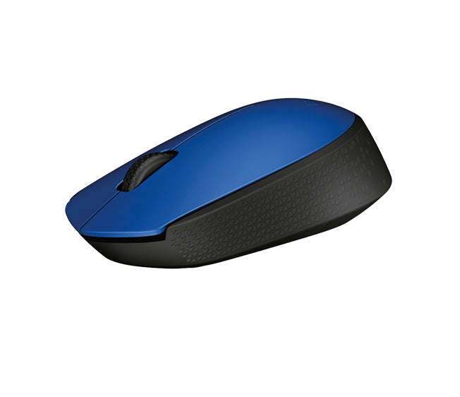 Mouse M170 Logitech, Inalámbrico, USB, 1000DPI, Negro/Azul