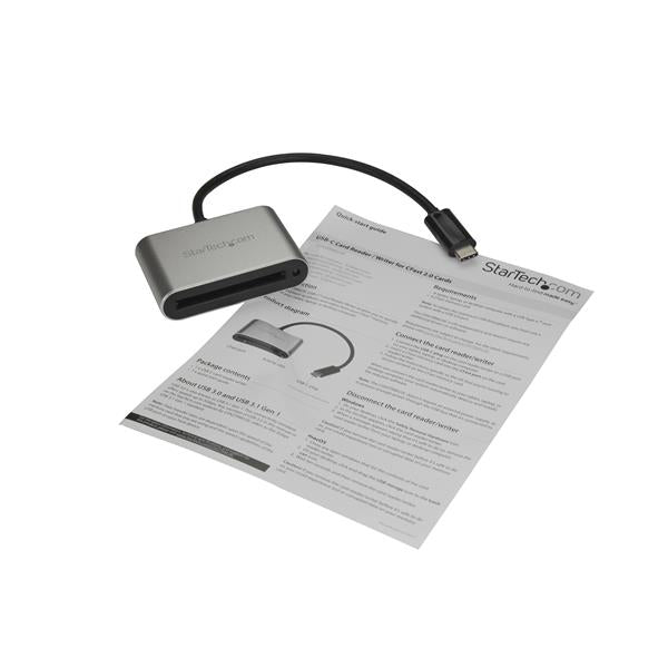 STARTECH CONSIG LECTOR GRABADOR USB 3.0 USB-C DEXT E TARJETAS FLASH CFAST