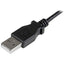 STARTECH CONSIG CABLE 0.5M MICRO USB ACODADO A ADAP LA DERECHA PARA SMARTPHONES