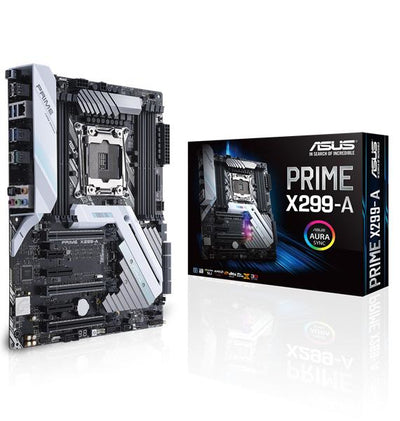 TARJETA MADRE ASUS PRIME X299A CPNT DDR4/M.2/OPTANE LGA 2066 ATX - X-CUSTOMER NOT AUTHORIZED for IPN/VPN Number: F630070