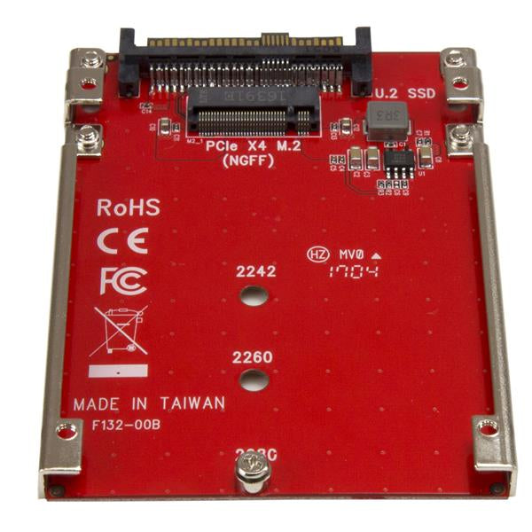 STARTECH CONSIG TARJETA ADAPTADOR PCI EXPRESS MCTLR 2 A U.2 PARA SSD NVME M.2