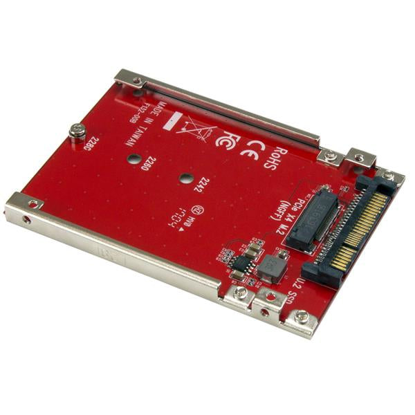 STARTECH CONSIG TARJETA ADAPTADOR PCI EXPRESS MCTLR 2 A U.2 PARA SSD NVME M.2