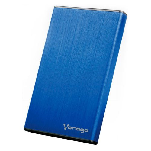 HDD-201-BL Vorago Gabinete de Disco Duro HDD-201, 2.5'', SATA, USB 3.0, Azul