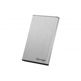 HDD-201-PL Vorago Gabinete de Disco Duro HDD-201, 2.5'', SATA, USB 3.0, Plata