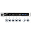 StarTech.com Docking Station USB Tipo C para Laptop, 2x DisplayPort, 2x HDMI, 6x USB 3.0, Negro/Plata