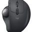 Mouse MX ERGO Trackball Logitech, Inalámbrico, Bluetooth, 380DPI, Negro