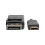 Cable USB Tripp Lite U444-010-DP, C Macho - DisplayPort Macho, Compatible con Thunderbolt 3, 3 Metros, Negro