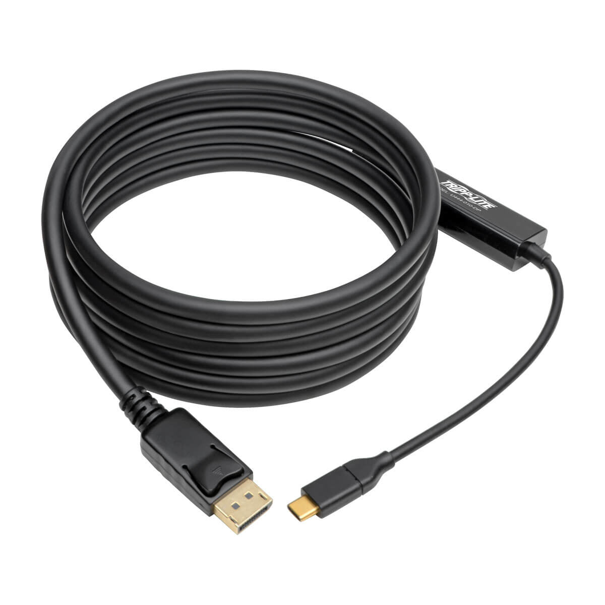 Cable USB Tripp Lite U444-010-DP, C Macho - DisplayPort Macho, Compatible con Thunderbolt 3, 3 Metros, Negro