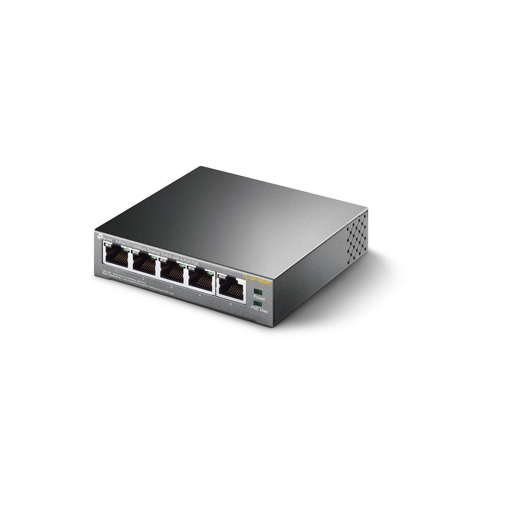 TP-LINK SWITCH DE ESCRITORIO DE 5 PTOS PERP ETHERNET CON 4 PTOS POE SIN ADMI