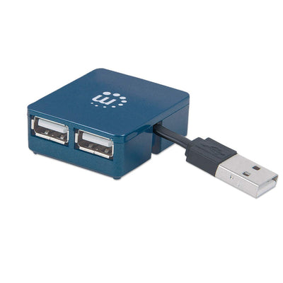 INTRACOM HUB USB V2.0 4 PTOS MICRO PERP .