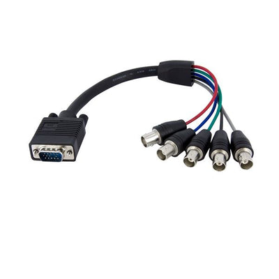 STARTECH CONSIG CABLE DE 30CM COAXIAL VGA A 5 CABL BNC RGBHV PARA MONITOR