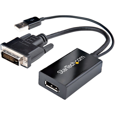 STARTECH CONSIG ADAPTADOR DVI A DISPLAYPORT ALIADAP MENTADO POR USB CONVERTIDOR