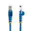 STARTECH CONSIG CABLE 5M DE RED ETHERNET CAT5E CABL RJ45 SIN TRABA SNAGLESS AZUL .
