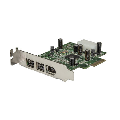 Adaptador Tarjeta FireWire PCI STARTECH -Express Bajo Perfil de 2 Puertos F/W 800 y 1 Puerto F/W 400 - 3 Total puerto