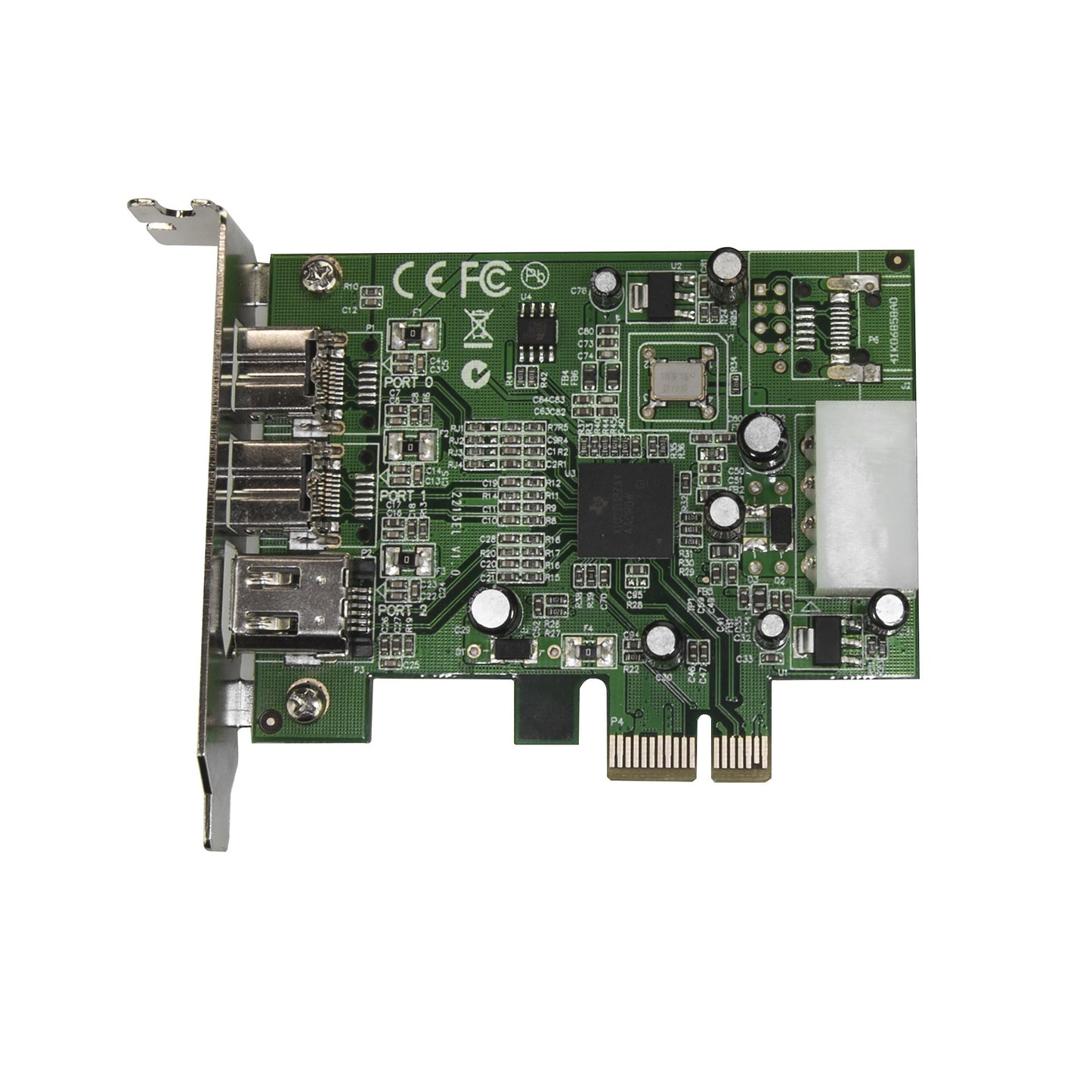 Adaptador Tarjeta FireWire PCI STARTECH -Express Bajo Perfil de 2 Puertos F/W 800 y 1 Puerto F/W 400 - 3 Total puerto