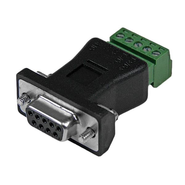 STARTECH CONSIG ADAPTADOR DE SERIAL RS422 CABL RS485 DB9 A BLOQUE DE TERMINALES.