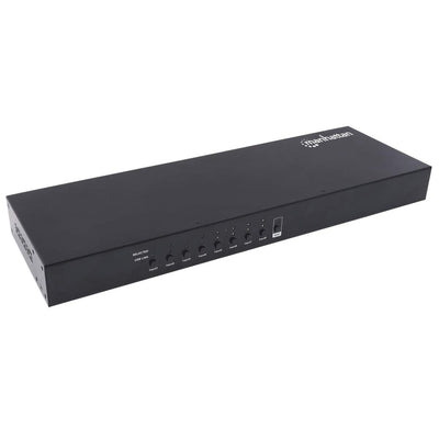 INTRACOM SWITCH KVM 8PTOS HDMI 8 PTOS USPERP B 1080P CON CABLES USB