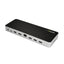 StarTech.com Docking Station USB, 1x USB C, 4x USB A, Negro/Plata