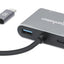 INTRACOM DOCKING USB-C 4 PTOS HDMIVGA DOCK USB-AUSB-C PD DOCKING USB-C 4 PTOS HDMIVGA USB-AUSB-C PD