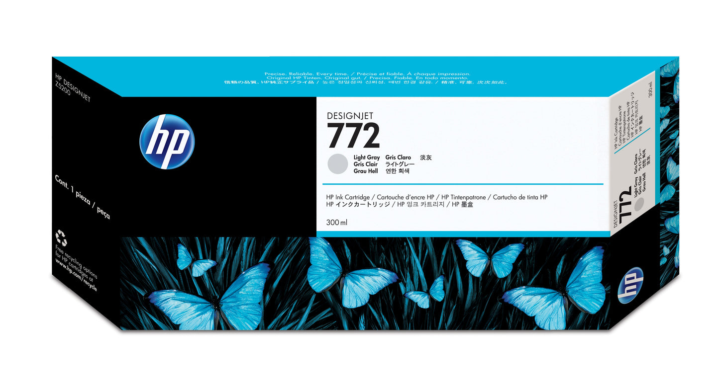 HP INC. HP 772 GRIS CLARO 300ML INK TINTA AMPLIO FORMATO CN634A