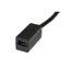 CABLE 15CM DISPLAYPORT A MINI ADAP DP MACHO A HEMBRA CONVERTIDOR .