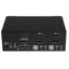 STARTECH CONSIG CONMUTADOR SWITCH KVM 2 PUERTOSPERP USB AUDIO DISPLAYPORT DOBLE