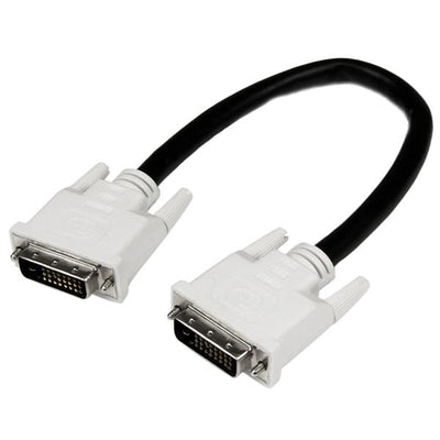 STARTECH CONSIG CABLE 0.3M DVI-D DOBLE ENLACE CABL DUAL LINK VIDEO MACHO A MACHO .