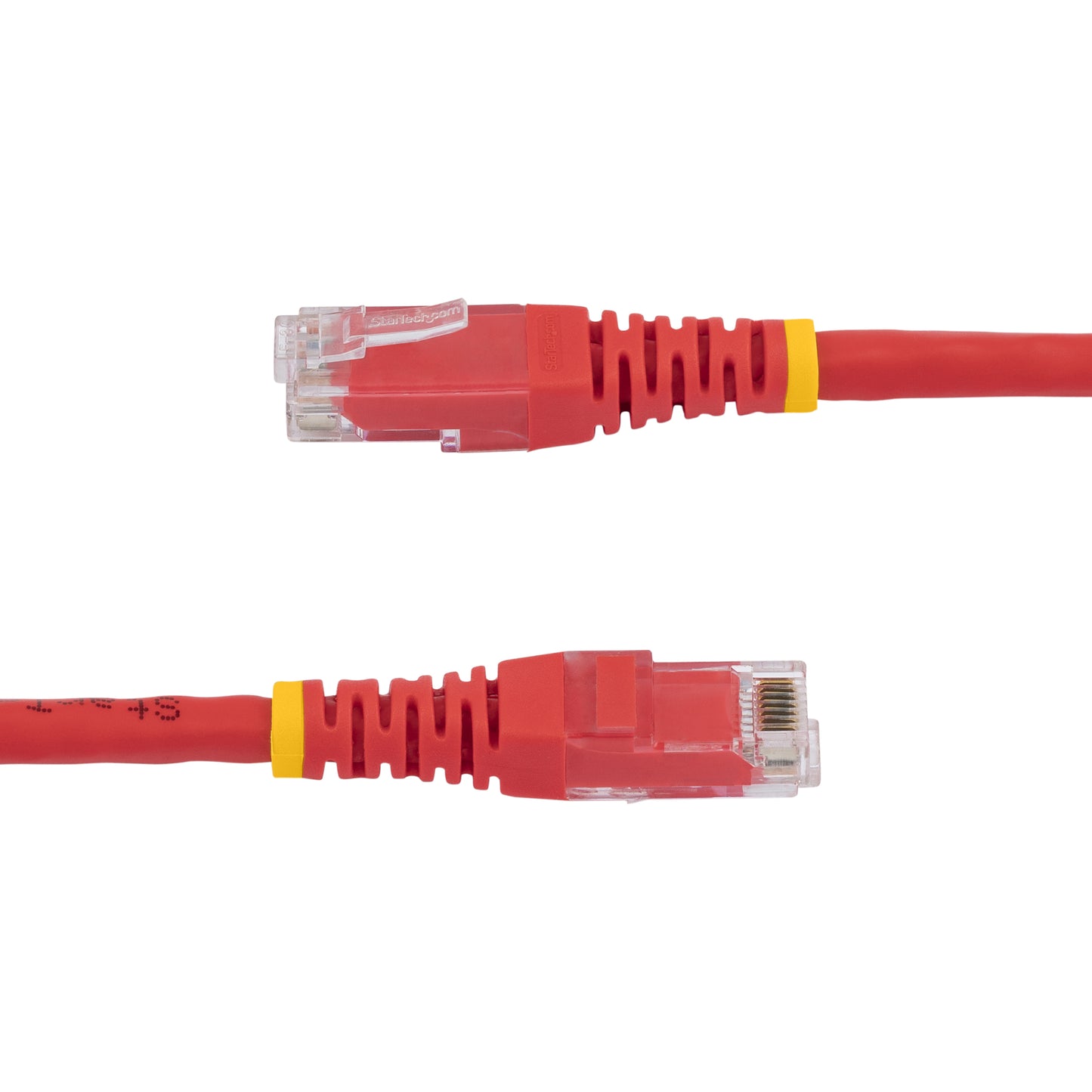 STARTECH CONSIG CABLE 6M GIGABIT ETHERNET RED CABL CAT6 UTP RJ45 MOLDEADO NARANJA .