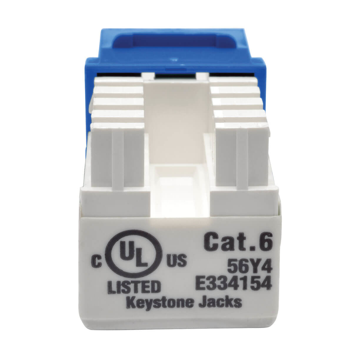 Jack Tripp Lite N238-001-BL, Cat6/Cat5e, Tipo Punch Down 110, RJ-45 Hembra, Azul