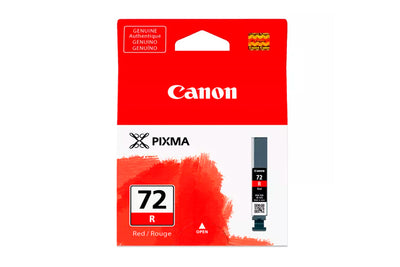 CARTUCHO DE TINTA PGI-72 R INK ROJO 14ML RENDIM DE 144 PAGS PARA