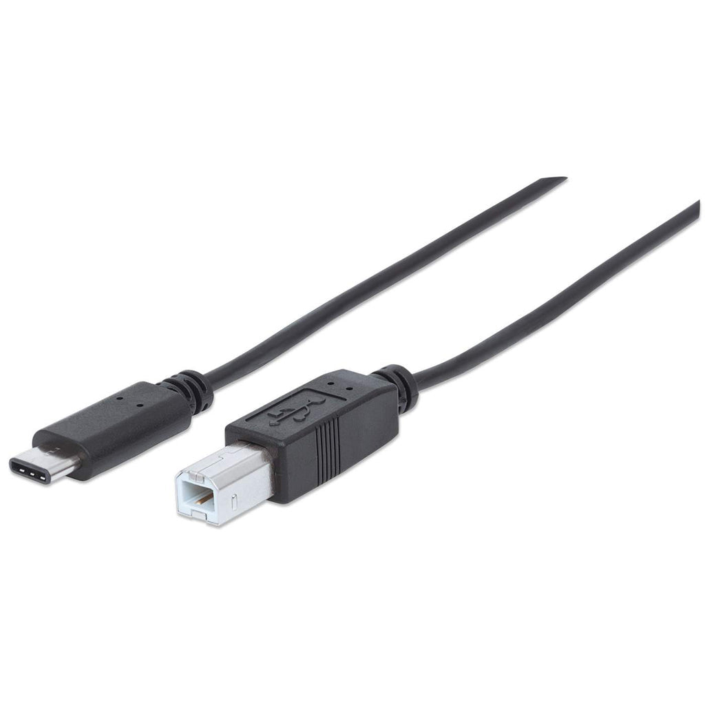 INTRACOM CABLE USB-C V2.0 C-B 2.0M NEGROCABL 480MBPS CABLE USB-C V2.0 C-B 2.0M NEGRO 480MBPS