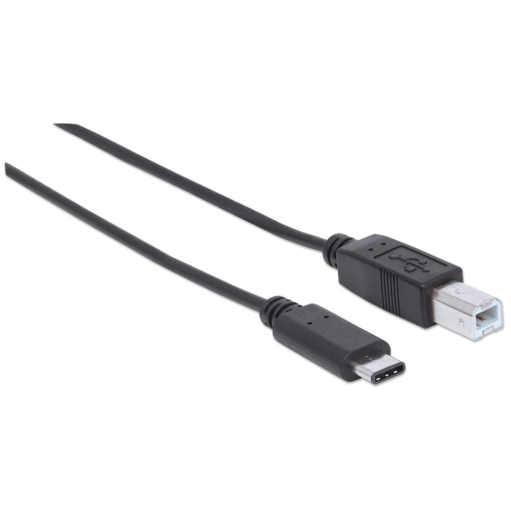 INTRACOM CABLE USB-C V2.0 C-B 2.0M NEGROCABL 480MBPS CABLE USB-C V2.0 C-B 2.0M NEGRO 480MBPS