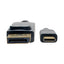 Cable Tripp Lite U444-003-DP, USB C Macho - Displayport 4k Macho, 91cm, Compatible con Thunderbolt 3, Negro