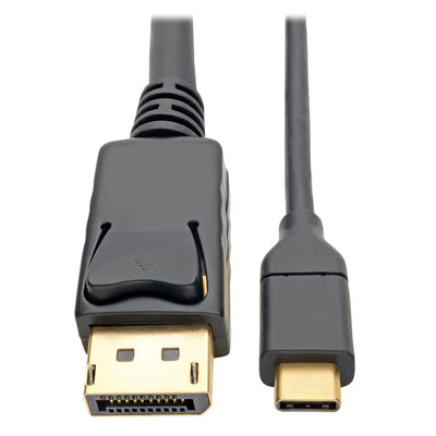 Cable Tripp Lite U444-003-DP, USB C Macho - Displayport 4k Macho, 91cm, Compatible con Thunderbolt 3, Negro