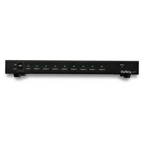 STARTECH CONSIG DIVISOR SPLITTER HDMI DE 8 CABL PUERTOS 4K 60HZ CON AUDIO 7.1