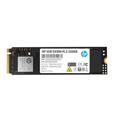 2YY43AA SSD HP EX900, 250GB, PCI Express 3.0, M.2