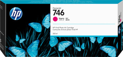 HP INC. HP 746 MAGENTA 300ML INK TINTA AMPLIO FORMATO P2V78A