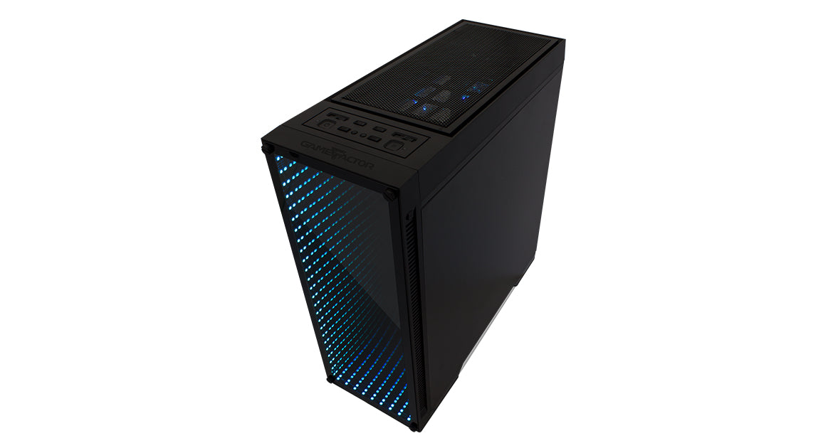 VORAGO ACCS GABINETE GAME FACTOR CSG601 SYST OPTICAL FULL ATX CRISTAL RGB