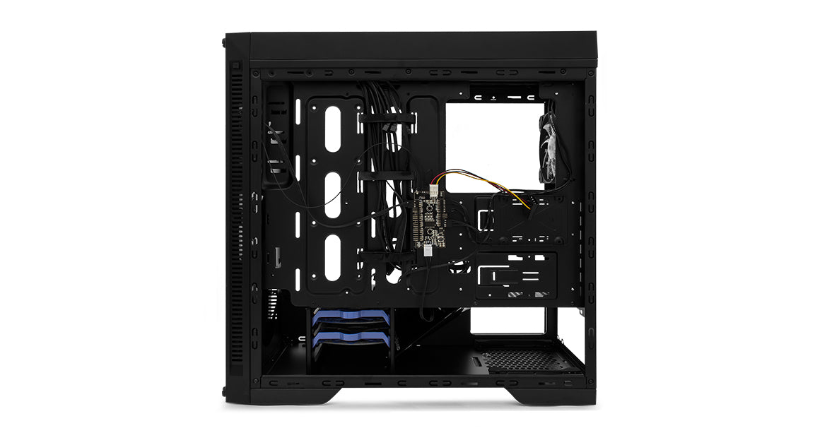 VORAGO ACCS GABINETE GAME FACTOR CSG601 SYST OPTICAL FULL ATX CRISTAL RGB