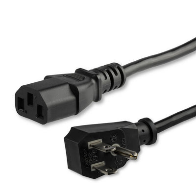 STARTECH CONSIG CABLE DE 1.8M DE ALIMENTACION CABL PLANO NEMA 5-15P A C13 PARA PC