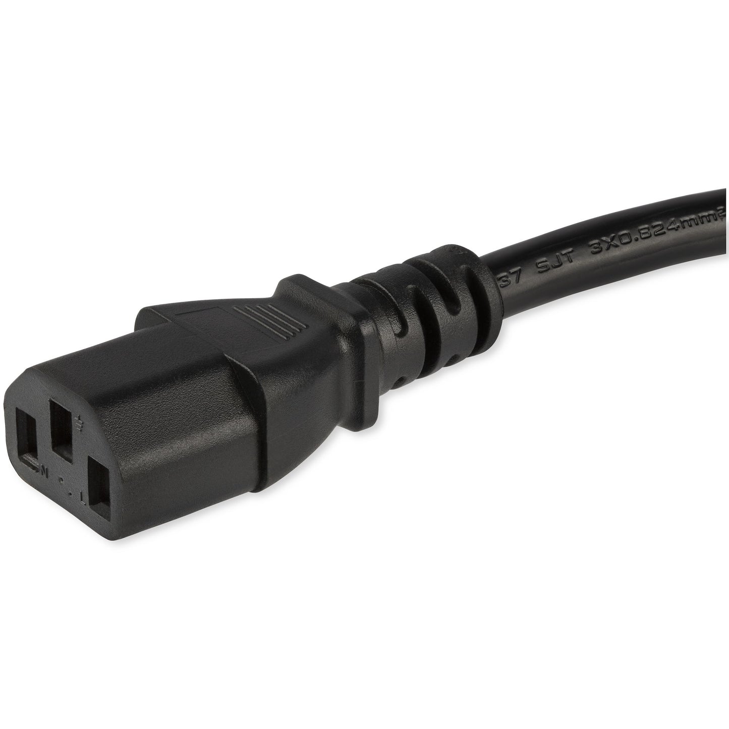 STARTECH CONSIG CABLE DE 3M DE ALIMENTACION CABL ACODADO NEMA 5-15P A C13 DE PC