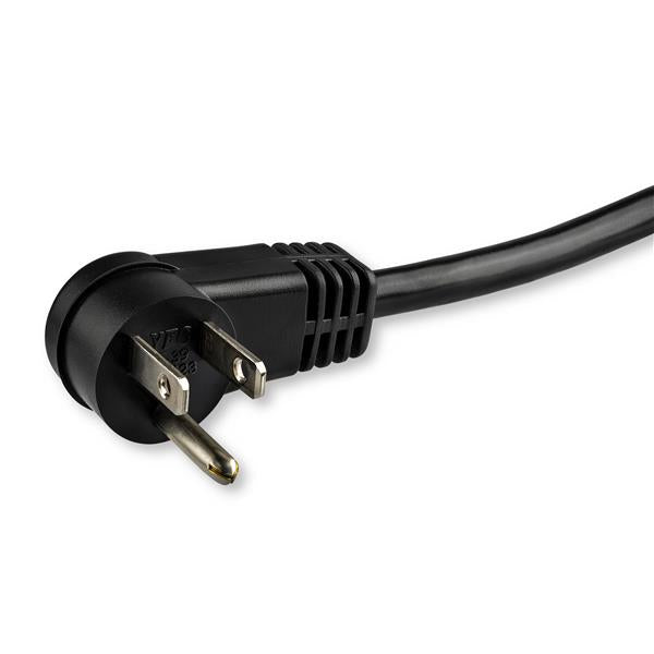 STARTECH CONSIG CABLE DE 4.5M DE ALIMENTACION CABL ACODADO NEMA 5-15P A C13 DE PC